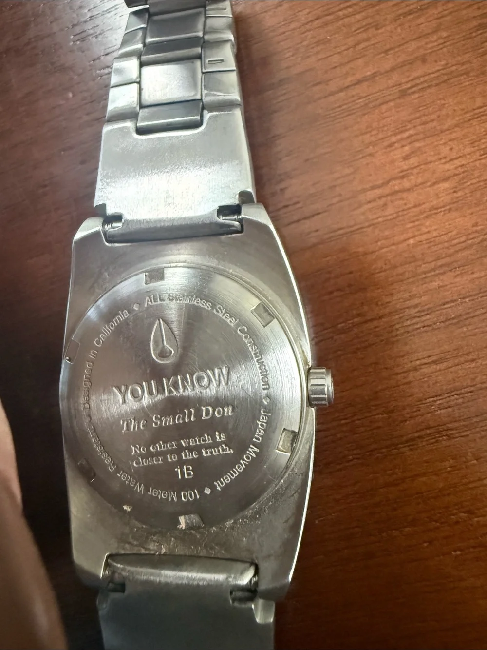 Vintage Nixon The “Small Don” Stainless Steel Watch